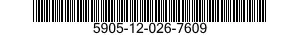5905-12-026-7609  5905120267609 120267609