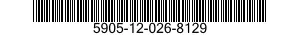5905-12-026-8129 RESISTOR,VARIABLE,WIRE WOUND,NONPRECISION 5905120268129 120268129