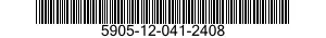 5905-12-041-2408  5905120412408 120412408