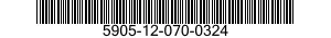 5905-12-070-0324 RESISTOR,ADJUSTABLE 5905120700324 120700324