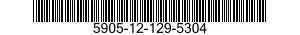 5905-12-129-5304 RESISTOR,VARIABLE,NON-WIRE WOUND 5905121295304 121295304
