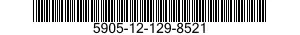 5905-12-129-8521 RESISTOR,FIXED,WIRE WOUND 5905121298521 121298521