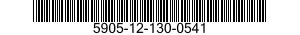 5905-12-130-0541 RESISTOR,FIXED,WIRE WOUND 5905121300541 121300541
