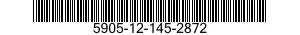 5905-12-145-2872 RESISTOR,FIXED,WIRE WOUND 5905121452872 121452872