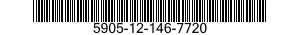 5905-12-146-7720 RESISTOR,FIXED,FILM 5905121467720 121467720