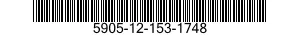 5905-12-153-1748 RESISTOR,VARIABLE,NON-WIRE WOUND 5905121531748 121531748