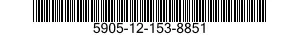 5905-12-153-8851 RESISTOR,VARIABLE,NON-WIRE WOUND 5905121538851 121538851