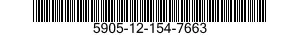 5905-12-154-7663 RESISTOR,VARIABLE,NON-WIRE WOUND 5905121547663 121547663
