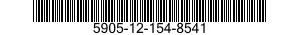 5905-12-154-8541 RESISTOR,VARIABLE,NON-WIRE WOUND 5905121548541 121548541