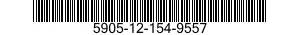 5905-12-154-9557 RESISTOR,FIXED,FILM 5905121549557 121549557