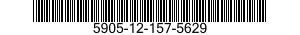 5905-12-157-5629 RESISTOR,FIXED,COMPOSITION 5905121575629 121575629
