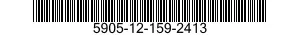 5905-12-159-2413 RESISTOR,VARIABLE,NON-WIRE WOUND 5905121592413 121592413