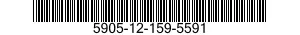 5905-12-159-5591 RESISTOR,VARIABLE,WIRE WOUND 5905121595591 121595591