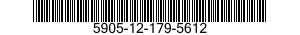 5905-12-179-5612 RESISTOR,FIXED,FILM 5905121795612 121795612