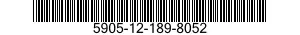 5905-12-189-8052 RESISTOR,VARIABLE,NONWIRE WOUND,NONPRECISION 5905121898052 121898052