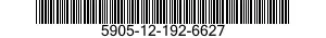 5905-12-192-6627 RESISTOR,FIXED,COMPOSITION 5905121926627 121926627