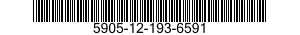 5905-12-193-6591 RESISTOR,FIXED,FILM 5905121936591 121936591