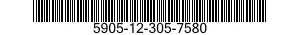 5905-12-305-7580 RESISTOR,VARIABLE,NON-WIRE WOUND 5905123057580 123057580