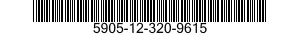 5905-12-320-9615 RESISTOR,FIXED,WIRE WOUND 5905123209615 123209615