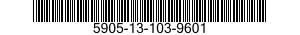 5905-13-103-9601 RESISTOR,VARIABLE,W 5905131039601 131039601