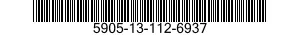 5905-13-112-6937 RESISTOR,VARIABLE,N 5905131126937 131126937
