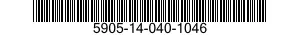 5905-14-040-1046  5905140401046 140401046