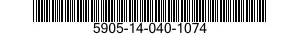 5905-14-040-1074  5905140401074 140401074