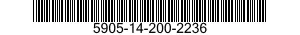 5905-14-200-2236  5905142002236 142002236