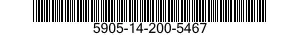 5905-14-200-5467  5905142005467 142005467