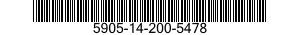 5905-14-200-5478  5905142005478 142005478
