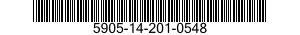 5905-14-201-0548 RESISTOR,FIXED,COMPOSITION 5905142010548 142010548