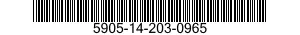 5905-14-203-0965  5905142030965 142030965