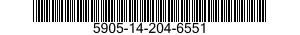 5905-14-204-6551  5905142046551 142046551