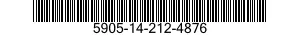 5905-14-212-4876  5905142124876 142124876