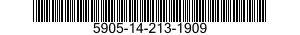 5905-14-213-1909 RESISTOR,FIXED,FILM 5905142131909 142131909