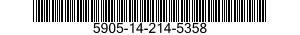 5905-14-214-5358  5905142145358 142145358