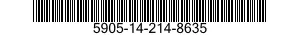 5905-14-214-8635  5905142148635 142148635