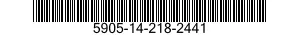 5905-14-218-2441 RESISTOR,FIXED,FILM 5905142182441 142182441