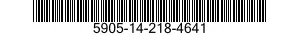 5905-14-218-4641 RESISTOR,VARIABLE,WIRE WOUND,NONPRECISION 5905142184641 142184641