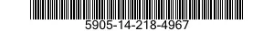 5905-14-218-4967  5905142184967 142184967