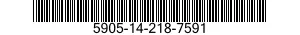 5905-14-218-7591 RESISTOR,FIXED,WIRE WOUND,INDUCTIVE 5905142187591 142187591