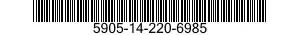 5905-14-220-6985  5905142206985 142206985