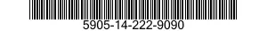 5905-14-222-9090  5905142229090 142229090