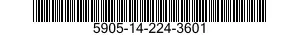 5905-14-224-3601  5905142243601 142243601
