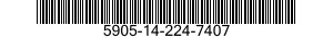 5905-14-224-7407 RESISTOR,VARIABLE,WIRE WOUND,NONPRECISION 5905142247407 142247407