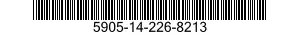 5905-14-226-8213 RESISTOR,FIXED,FILM 5905142268213 142268213