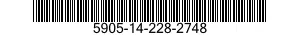 5905-14-228-2748  5905142282748 142282748