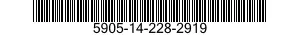 5905-14-228-2919  5905142282919 142282919