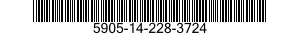 5905-14-228-3724  5905142283724 142283724
