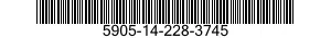 5905-14-228-3745 RESISTOR,FIXED,WIRE WOUND,INDUCTIVE 5905142283745 142283745